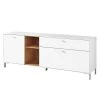 Germania Buffet Design2 I - Blanc / Imitation chêne de Navarre -Meubles de salon Soldes lowboard design2 weiss navarra eiche 4821216