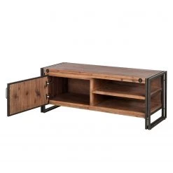 Ars manufacti Buffet Manchester I - Acacia massif / Métal -Meubles de salon Soldes lowboard manchester i akazie massiv metall 4872752