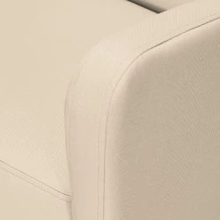 Mørteens Fauteuil à oreilles Bucoli - Ecru - Avec repose-pieds 24 Mørteens Fauteuil à oreilles Bucoli - Ecru - Avec repose-pieds -Meubles de salon Soldes ohrensessel bucoli strukturstoff mit hocker ecru 4621696