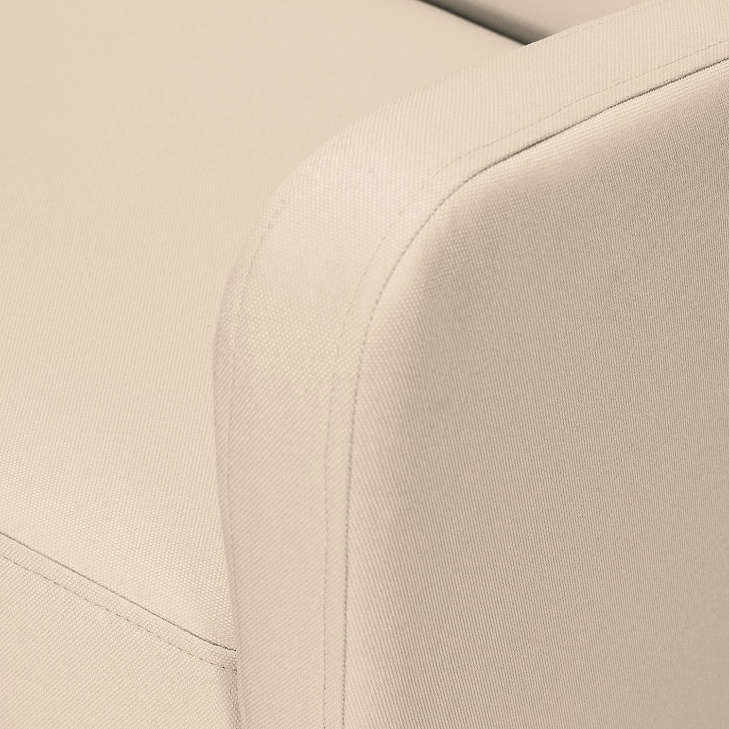 Mørteens Fauteuil à oreilles Bucoli - Ecru - Avec repose-pieds 12 Mørteens Fauteuil à oreilles Bucoli - Ecru - Avec repose-pieds – Image 10