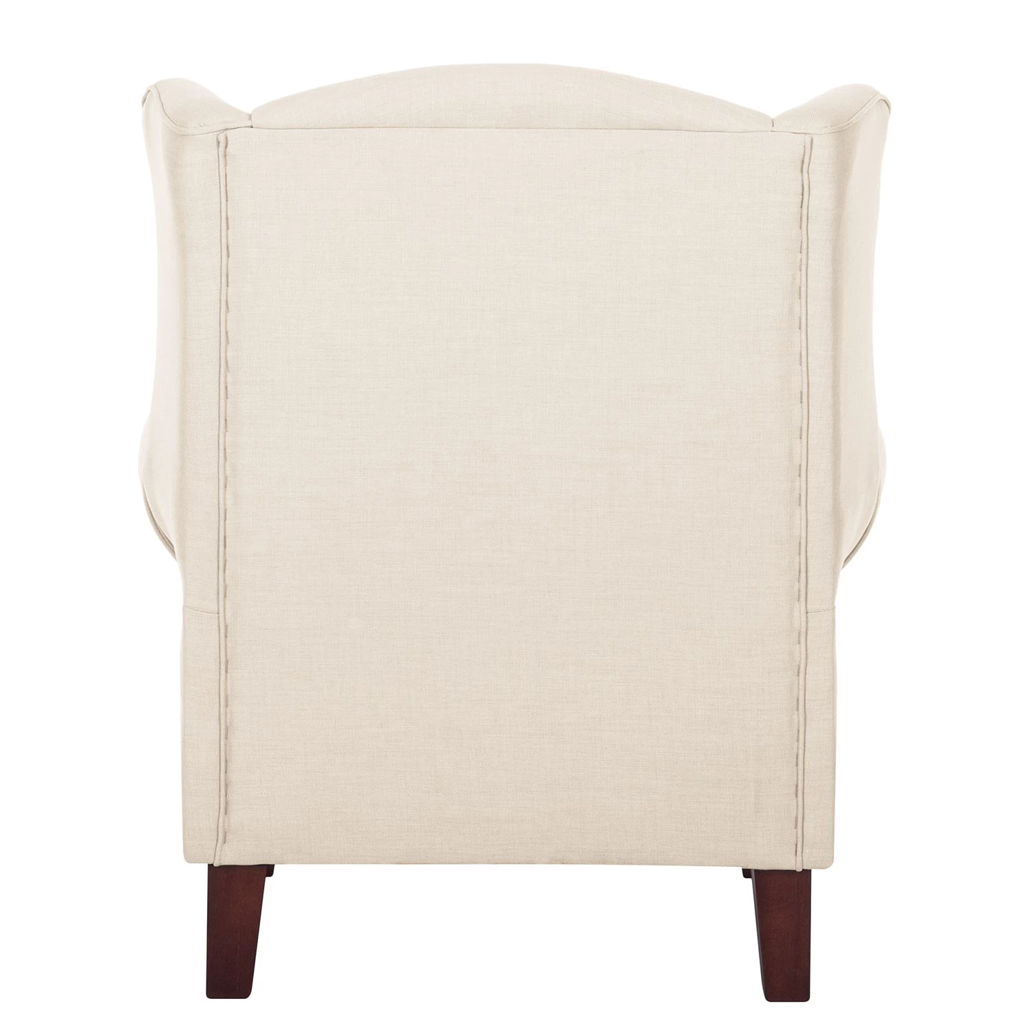 Maison Belfort Fauteuil à oreilles Colmar - Tissu Maka : Beige - Avec repose-pieds 8 Maison Belfort Fauteuil à oreilles Colmar - Tissu Maka : Beige - Avec repose-pieds – Image 6
