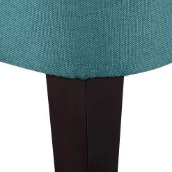 Mørteens Fauteuil à oreilles Josslyn - Tissu pétrole -Meubles de salon Soldes ohrensessel josslyn webstoff petrol 453466