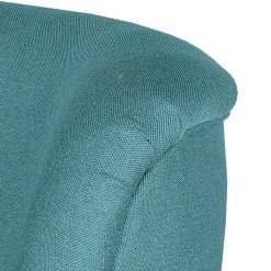 Mørteens Fauteuil à oreilles Josslyn - Tissu pétrole -Meubles de salon Soldes ohrensessel josslyn webstoff petrol 453469