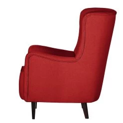 Mørteens Fauteuil à oreilles Josslyn - Tissu rouge - Avec repose-pieds 26 Mørteens Fauteuil à oreilles Josslyn - Tissu rouge - Avec repose-pieds -Meubles de salon Soldes ohrensessel josslyn webstoff rot 453398