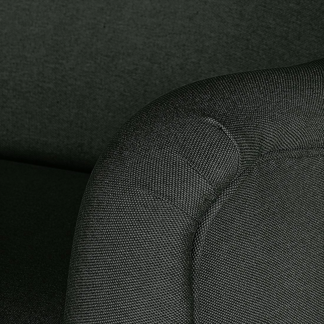 Mørteens Fauteuil à oreilles Josslyn - Tissu noir 12 Mørteens Fauteuil à oreilles Josslyn - Tissu noir – Image 10