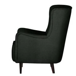 Mørteens Fauteuil à oreilles Josslyn - Tissu noir 18 Mørteens Fauteuil à oreilles Josslyn - Tissu noir -Meubles de salon Soldes ohrensessel josslyn webstoff schwarz 453358