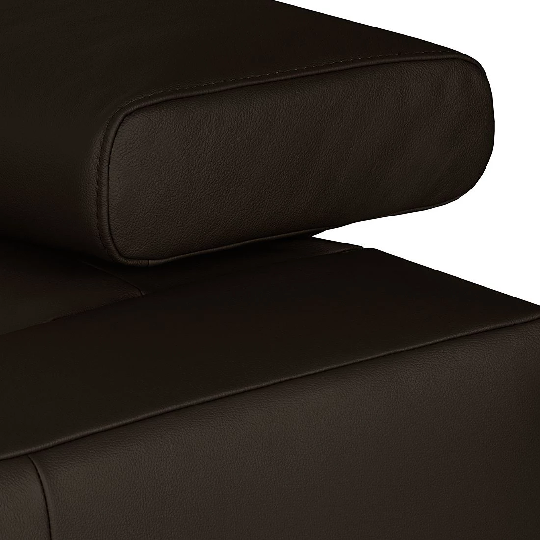 Loftscape Fauteuil Varberg - Cuir véritable marron foncé 9 Loftscape Fauteuil Varberg - Cuir véritable marron foncé – Image 7