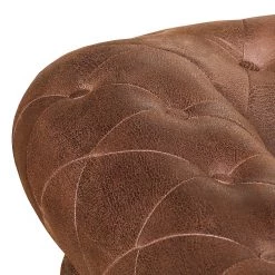 Ars manufacti Ensemble de salon Benavente (3 - 2 - 1) - Aspect vieux cuir marron -Meubles de salon Soldes polstergarnitur benavente 3 2 1 antiklederoptik braun 448425