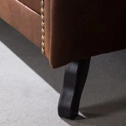 Ars manufacti Ensemble de salon Benavente (3 - 2 - 1) - Aspect vieux cuir marron -Meubles de salon Soldes polstergarnitur benavente 3 2 1 antiklederoptik braun 4761144