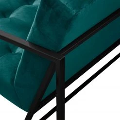 Jack & Alice Ensemble de salon Charm I (3-1-1) - Bleu pétrole -Meubles de salon Soldes polstergarnitur charm i 3 1 1 microfaser petrol 4692584