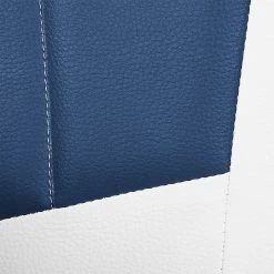 Studio Monroe Canapé panoramique Nixa (3 -2 -1) - Cuir synthétique - Blanc / Bleu foncé 34 Studio Monroe Canapé panoramique Nixa (3 -2 -1) - Cuir synthétique - Blanc / Bleu foncé -Meubles de salon Soldes polstergarnitur nixa 3 2 1 kunstleder weiss dunkelblau 435904