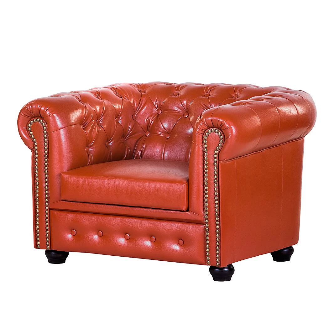 Ars manufacti Canapé panoramique Torquay (3 -2 -1) - Imitation cuir marron 14 Ars manufacti Canapé panoramique Torquay (3 -2 -1) - Imitation cuir marron – Image 12