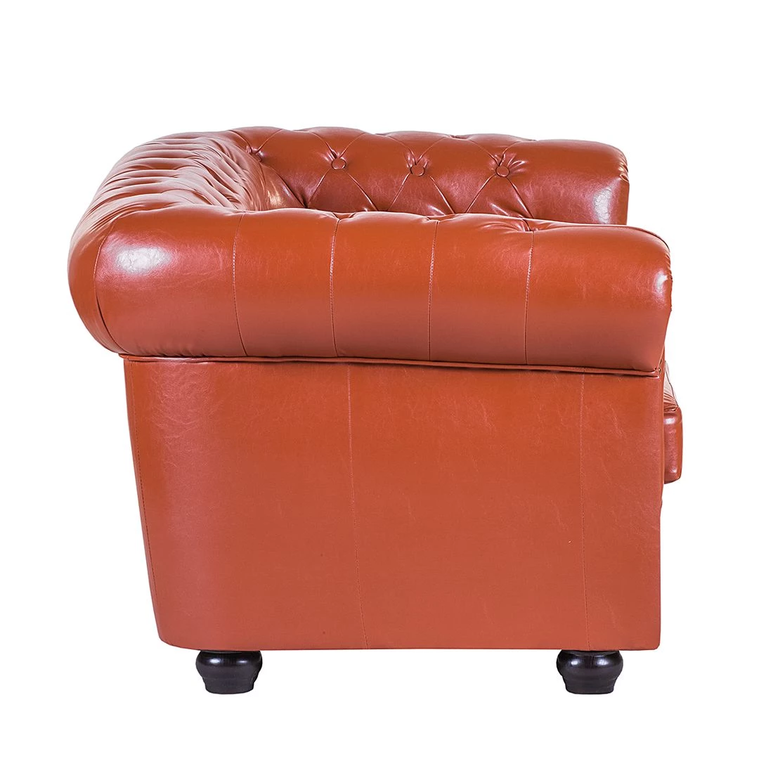 Ars manufacti Canapé panoramique Torquay (3 -2 -1) - Imitation cuir marron 11 Ars manufacti Canapé panoramique Torquay (3 -2 -1) - Imitation cuir marron – Image 9