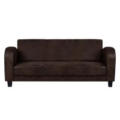 Ars manufacti Canapé panoramique Tullow (3 -2 -1) - Aspect vieux cuir marron foncé -Meubles de salon Soldes polstergarnitur tullow 3 2 1 antiklederoptik dunkelbraun 437613