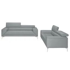 Loftscape Ensemble de salon Walden (3 - Gris 11 Loftscape Ensemble de salon Walden (3 - Gris -Meubles de salon Soldes polstergarnitur walden 3 2 5 kunstleder grau 1600654