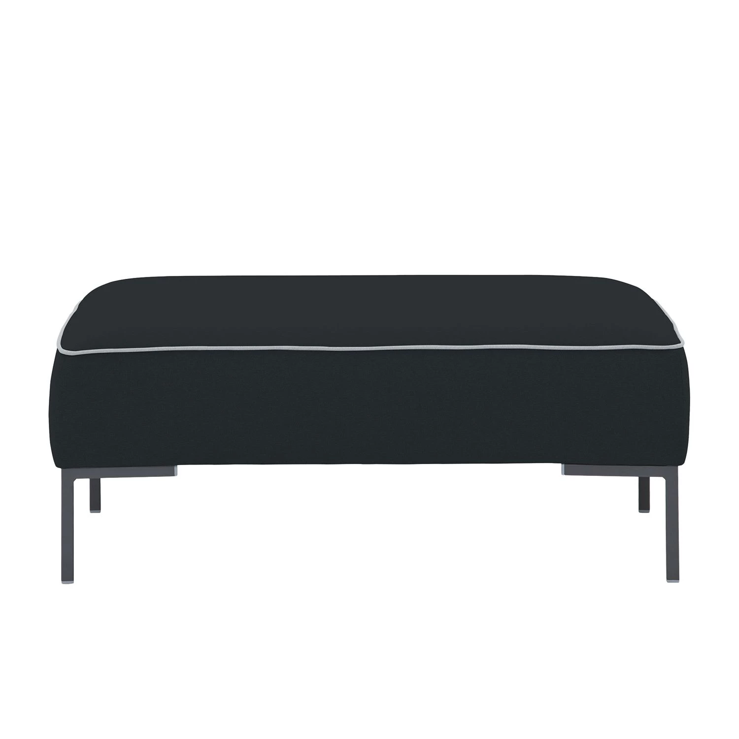 Studio Copenhagen Repose-pieds Ampio Duo Tissu - Tissu Floreana : Anthracite - Gris 4 Studio Copenhagen Repose-pieds Ampio Duo Tissu - Tissu Floreana : Anthracite - Gris – Image 2