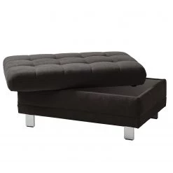 Loftscape Pouf repose-pieds Ayna - Microfibre 20 Loftscape Pouf repose-pieds Ayna - Microfibre -Meubles de salon Soldes polsterhocker ayna microfaser braungrau 4787596