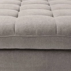 Loftscape Pouf repose-pieds Ayna - Microfibre -Meubles de salon Soldes polsterhocker ayna microfaser kaschmir 4787528