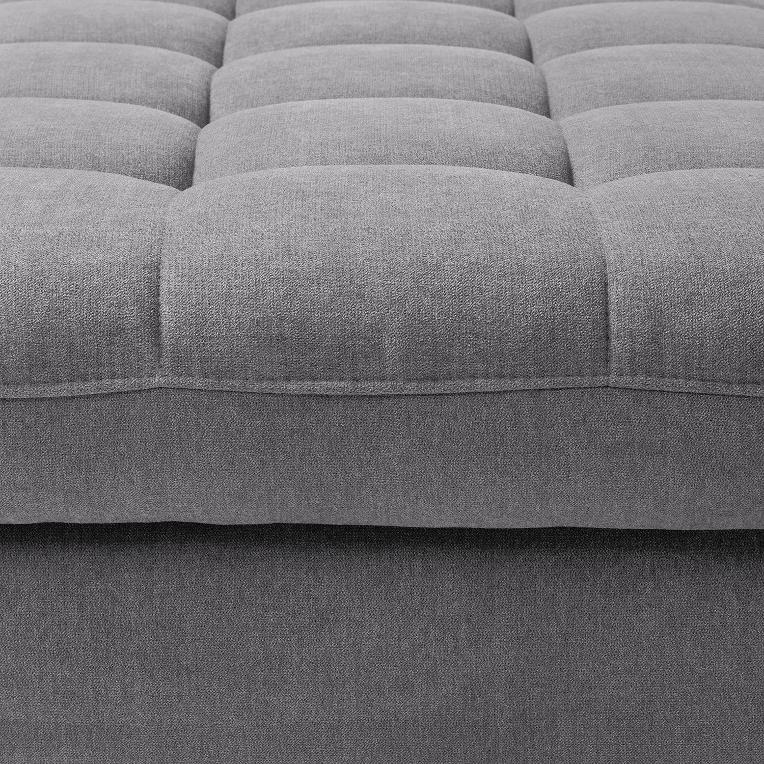 Fredriks Pouf repose-pieds Ayna - Platine 7 Fredriks Pouf repose-pieds Ayna - Platine – Image 5