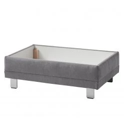 Fredriks Pouf repose-pieds Ayna - Platine 21 Fredriks Pouf repose-pieds Ayna - Platine -Meubles de salon Soldes polsterhocker ayna microfaser platin 4787568