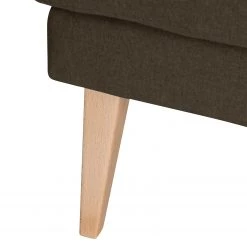 Mørteens Pouf repose-pieds Bucoli - Mocca -Meubles de salon Soldes polsterhocker bucoli filz mokka 4622716
