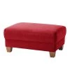 Ars Natura Repose-pieds Cebu - Rouge -Meubles de salon Soldes polsterhocker cebu webstoff rot 4568780