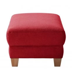 Ars Natura Repose-pieds Cebu - Rouge -Meubles de salon Soldes polsterhocker cebu webstoff rot 4568788