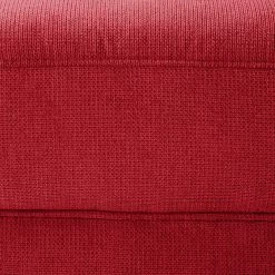 Ars Natura Repose-pieds Cebu - Rouge -Meubles de salon Soldes polsterhocker cebu webstoff rot 4568792