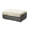 Cotta Pouf repose-pieds Delsbo - Gris foncé / Blanc 1 Cotta Pouf repose-pieds Delsbo - Gris foncé / Blanc -Meubles de salon Soldes polsterhocker delsbo kunstleder microfaser dunkelgrau weiss 3510921
