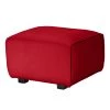 Fredriks Pouf repose-pieds Grady I - Tissu -Meubles de salon Soldes polsterhocker grady webstoff i rot 4771724