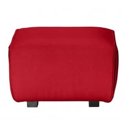 Fredriks Pouf repose-pieds Grady I - Tissu -Meubles de salon Soldes polsterhocker grady webstoff i rot 4771728