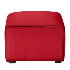 Fredriks Pouf repose-pieds Grady I - Tissu -Meubles de salon Soldes polsterhocker grady webstoff i rot 4771732