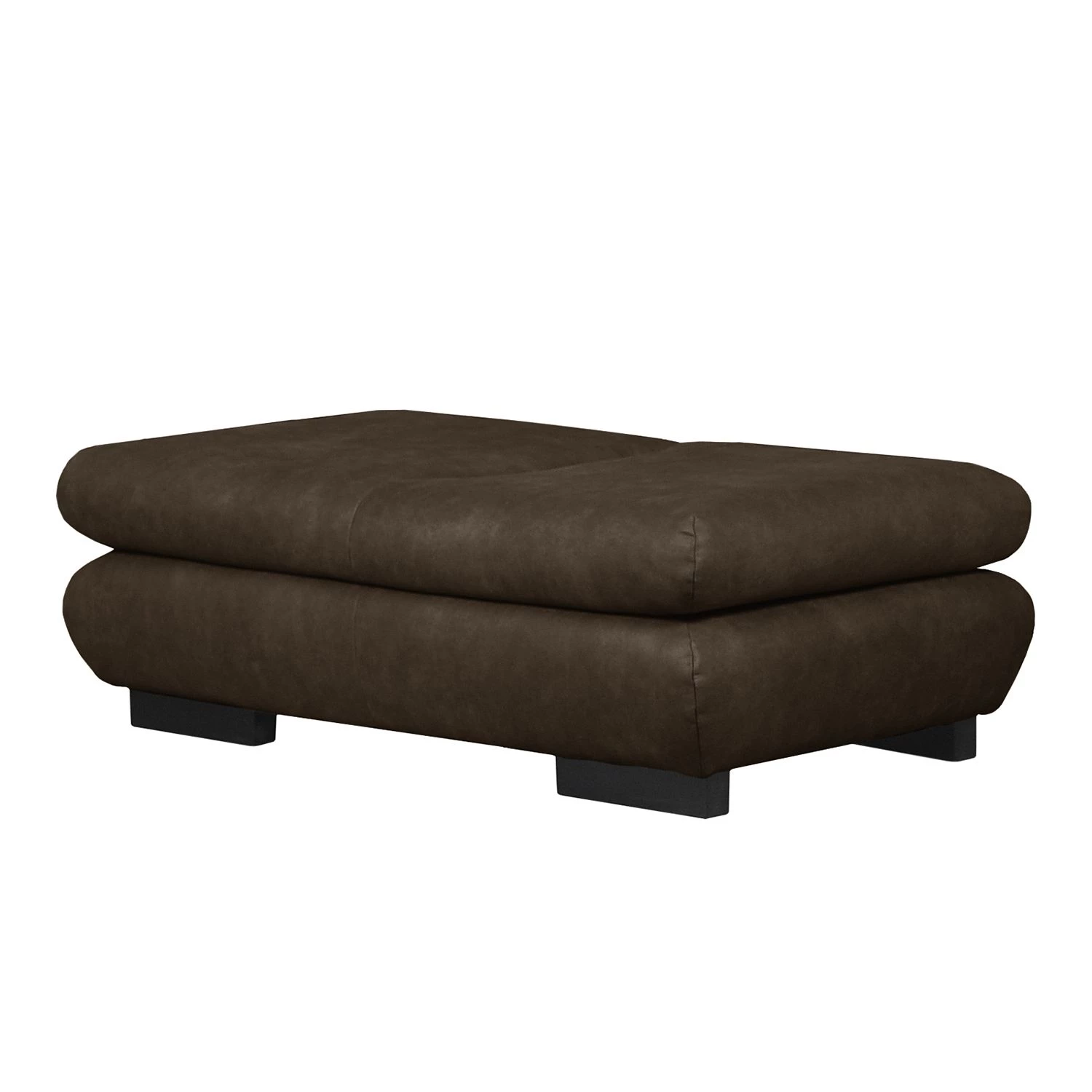 Ars Natura Pouf repose-pieds Infinity - Aspect cuir vieilli - Expresso 3 Ars Natura Pouf repose-pieds Infinity - Aspect cuir vieilli - Expresso