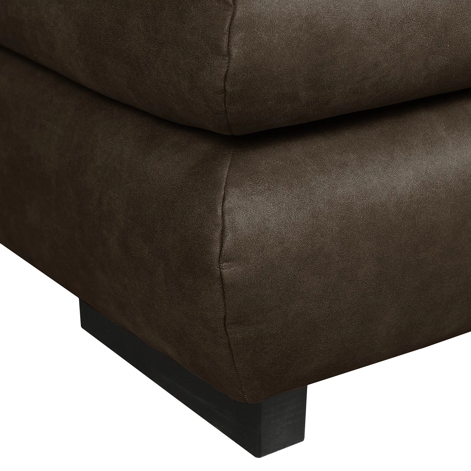 Ars Natura Pouf repose-pieds Infinity - Aspect cuir vieilli - Expresso 8 Ars Natura Pouf repose-pieds Infinity - Aspect cuir vieilli - Expresso – Image 6
