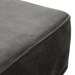 Maison Belfort Pouf repose-pieds Miscol - Gris foncé -Meubles de salon Soldes polsterhocker miscol antiklederlook dunkelgrau 4886612