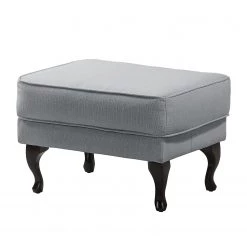 Maison Belfort Pouf repose-pieds Miscol - Gris argenté