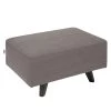 Tom Tailor Pouf repose-pieds Nordic Pure - Tissu TUS : 4 brown -Meubles de salon Soldes polsterhocker nordic pure webstoff stoff tus4 brown 4754932