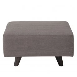 Tom Tailor Pouf repose-pieds Nordic Pure - Tissu TUS : 4 brown -Meubles de salon Soldes polsterhocker nordic pure webstoff stoff tus4 brown 4754940