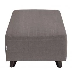 Tom Tailor Pouf repose-pieds Nordic Pure - Tissu TUS : 4 brown -Meubles de salon Soldes polsterhocker nordic pure webstoff stoff tus4 brown 4754944