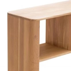 Studio Copenhagen Étagère Loca II - Chêne sauvage massif - Chêne sauvage clair -Meubles de salon Soldes raumteiler loca wildeiche teilmassiv weiss wildeiche hell 5205064