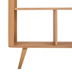 Studio Copenhagen Étagère Loca II - Chêne sauvage massif - Chêne sauvage clair -Meubles de salon Soldes raumteiler loca wildeiche teilmassiv weiss wildeiche hell 5205076