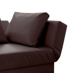 Loftscape Méridienne Athmos (convertible) - Marron chocolat - Accoudoir monté à droite (vu de face) 21 Loftscape Méridienne Athmos (convertible) - Marron chocolat - Accoudoir monté à droite (vu de face) -Meubles de salon Soldes recamiere athmos mit schlaffunktion kunstleder armlehne davorstehend rechts schokoladenbraun 1720402