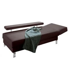 Loftscape Méridienne Athmos (convertible) - Marron chocolat - Accoudoir monté à droite (vu de face) 19 Loftscape Méridienne Athmos (convertible) - Marron chocolat - Accoudoir monté à droite (vu de face) -Meubles de salon Soldes recamiere athmos mit schlaffunktion kunstleder armlehne davorstehend rechts schokoladenbraun 1720426