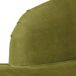 Jack & Alice Récamière Blomma - Velours vert olive - Accoudoir à gauche (vue de face) - Noyer -Meubles de salon Soldes recamiere blomma samtstoff olivgruen armlehne davorstehend links nussbaum 3671201