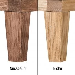 Jack & Alice Récamière Blomma - Velours jaune moutarde - Accoudoir à gauche (vue de face) -Meubles de salon Soldes recamiere blomma samtstoff senfgelb armlehne davorstehend links 370879