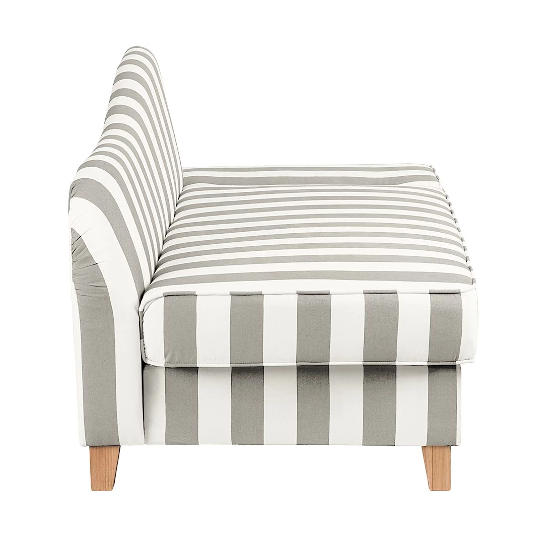 Maison Belfort Récamière Revel I - Gris - Accoudoir monté à droite (vu de face) 10 Maison Belfort Récamière Revel I - Gris - Accoudoir monté à droite (vu de face) – Image 8