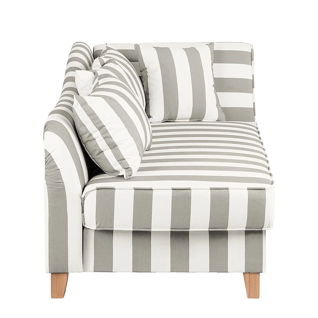 Maison Belfort Récamière Revel I - Gris - Accoudoir monté à droite (vu de face) 9 Maison Belfort Récamière Revel I - Gris - Accoudoir monté à droite (vu de face) – Image 7