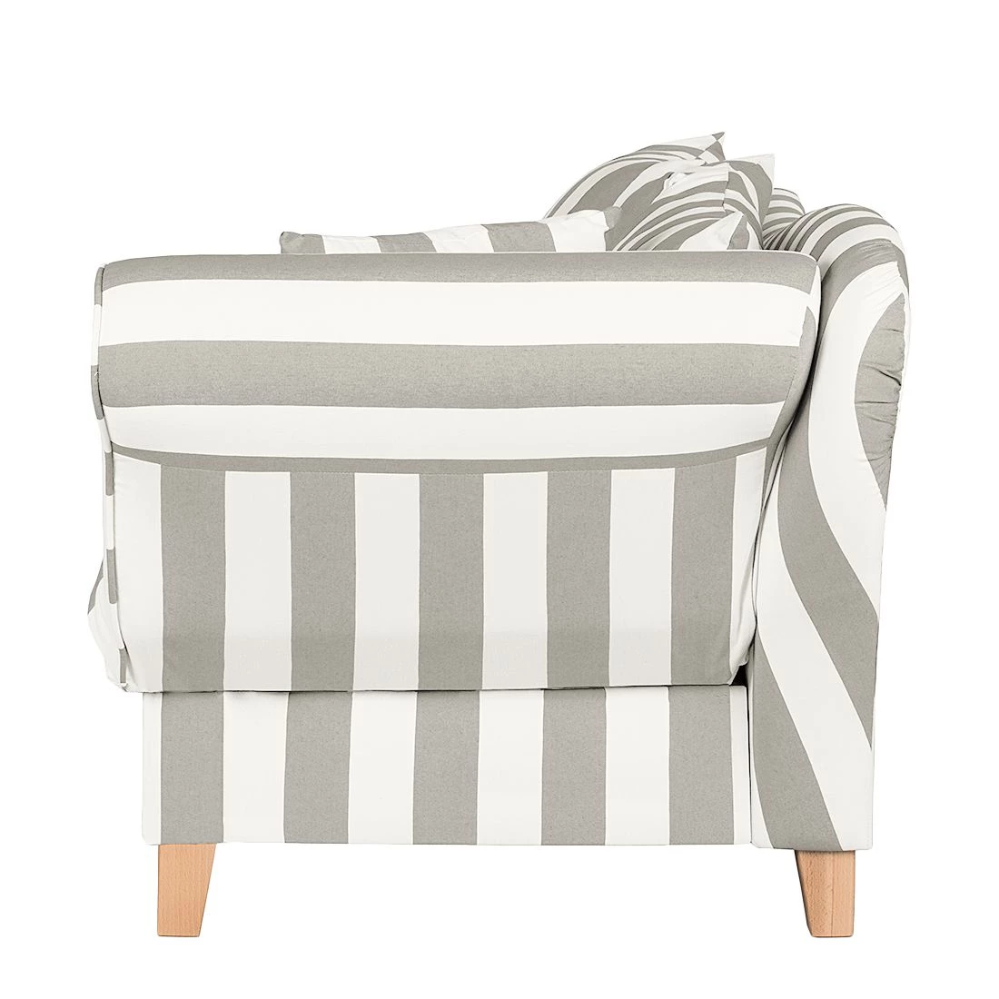 Maison Belfort Récamière Revel I - Gris - Accoudoir monté à droite (vu de face) 8 Maison Belfort Récamière Revel I - Gris - Accoudoir monté à droite (vu de face) – Image 6