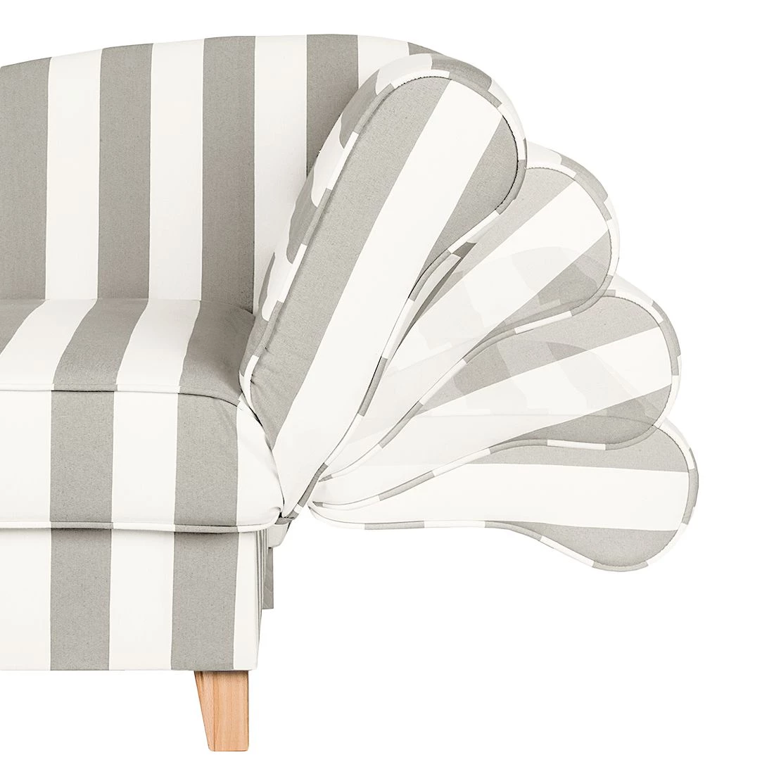 Maison Belfort Récamière Revel I - Gris - Accoudoir monté à droite (vu de face) 13 Maison Belfort Récamière Revel I - Gris - Accoudoir monté à droite (vu de face) – Image 11