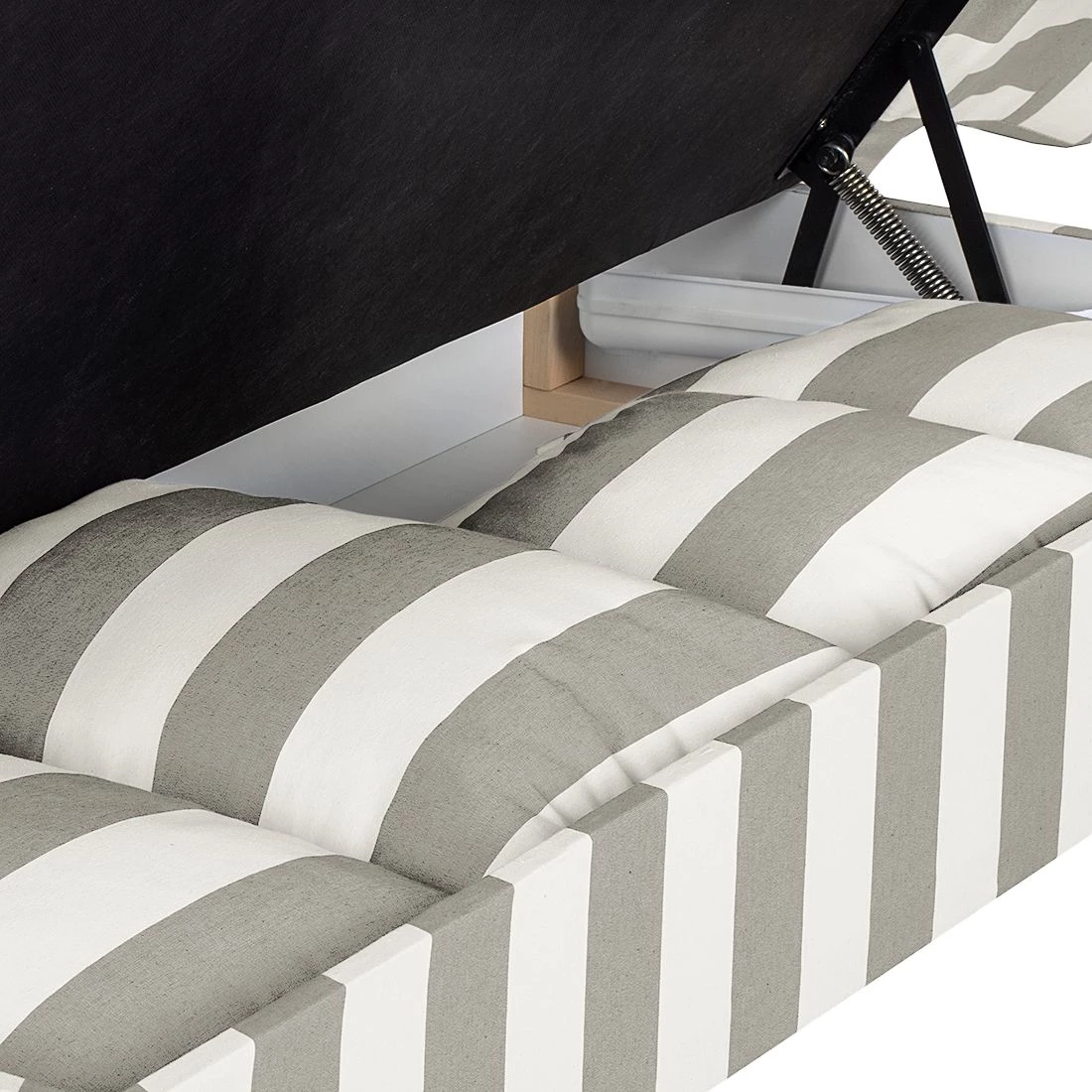 Maison Belfort Récamière Revel I - Gris - Accoudoir monté à droite (vu de face) 12 Maison Belfort Récamière Revel I - Gris - Accoudoir monté à droite (vu de face) – Image 10